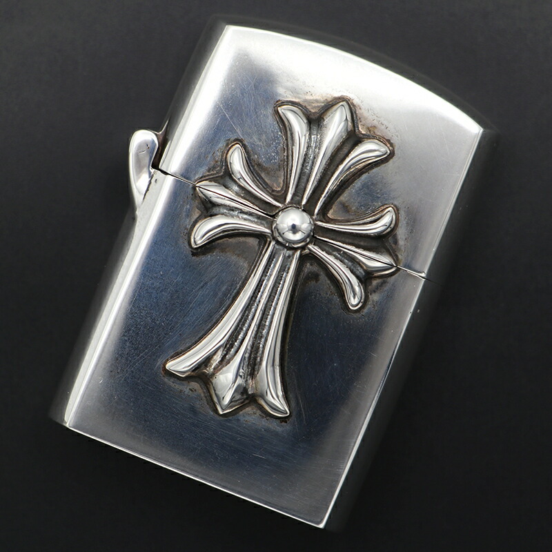 クロムハーツNYC限定品シルバー クロスモチーフ CHROME HEARTS クロムハーツ（原本無） レイズド セメタリー