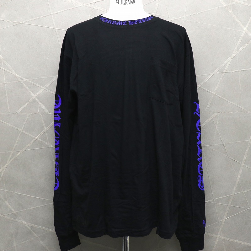 クロムハーツ　ロゴプリント ロンT CHROME HEARTS クロムハーツ ロングスリーブ Tシャツ XL
