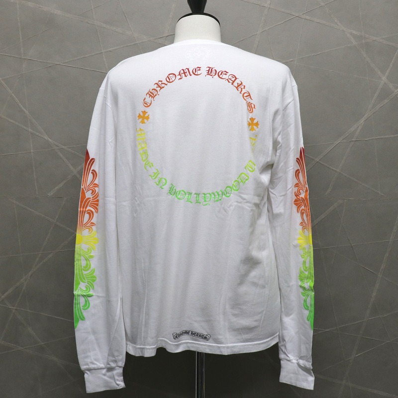 楽天市場】CHROME HEARTS Back Grad Circle Logo L/S Tee クロムハーツ