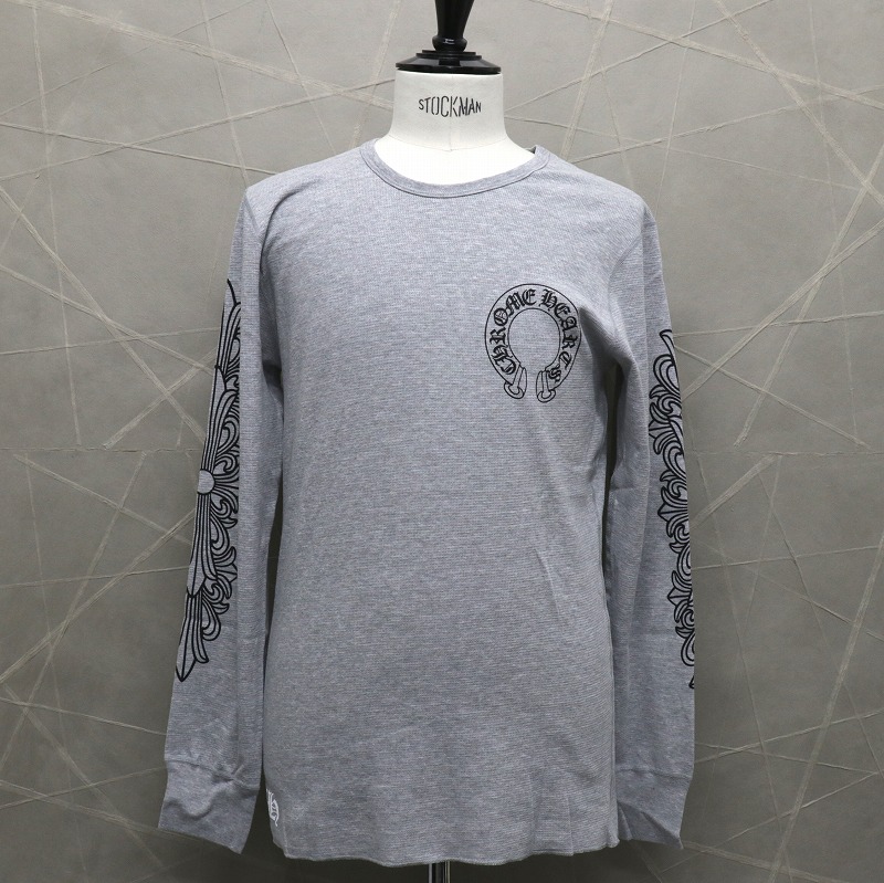 【希少】CHROMEHEARTS クロムハーツ　ワイノット　レディース　ロンT クロムハーツ CHROME HEARTS カットソー ロングTシャツ ホワイト