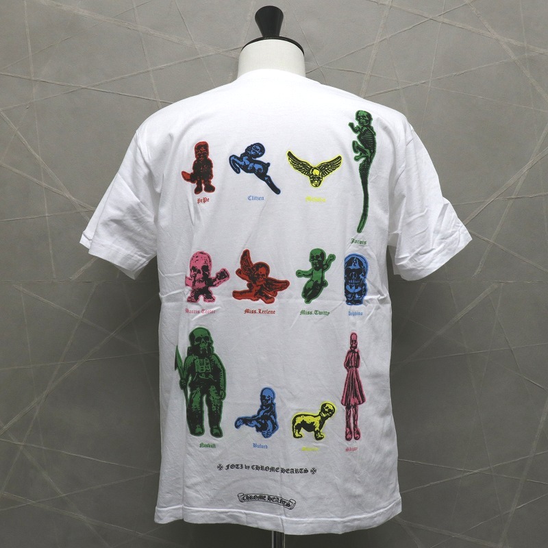 クロムハーツ　Tシャツ　Chrom Hearts クロムハーツ Chrome Hearts Tシャツ カットソー ロンT レッド