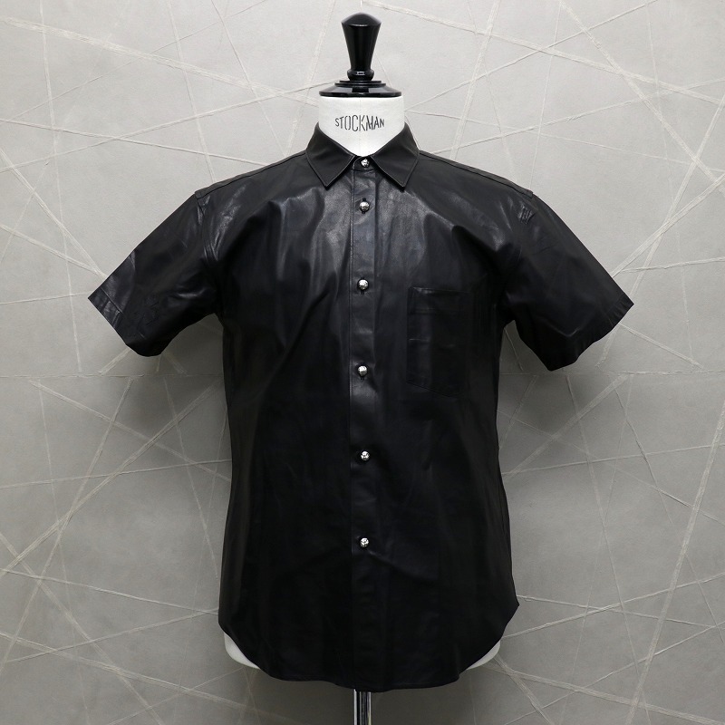 楽天市場】クロムハーツ【CHROMEHEARTS】【保証書付】レザーシャツ