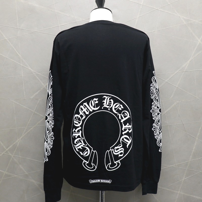 CHROME HEARTS 長袖Tシャツ 　Sサイズ　クロムハーツ　早い者勝ち 楽天市場】CHROME HEARTS クロムハーツ33 HORSESHOE LOGO LONG