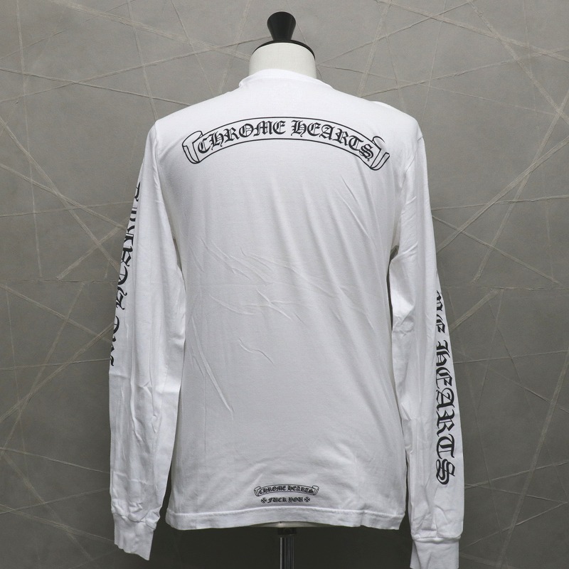 の*ぶ様 【正規品】CHROME HEARTS クロムハーツ ロンT Mサイズ CHROME HEARTS / クロムハーツ ロンT ロングスリーブ 長袖