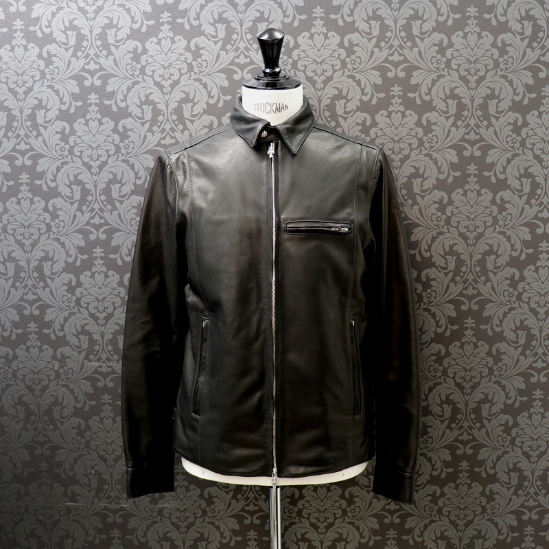 Chrom hearts黒レザージャケット　正規店購入 CHROME HEARTS クロムハーツ レザージャケット | chromehearts
