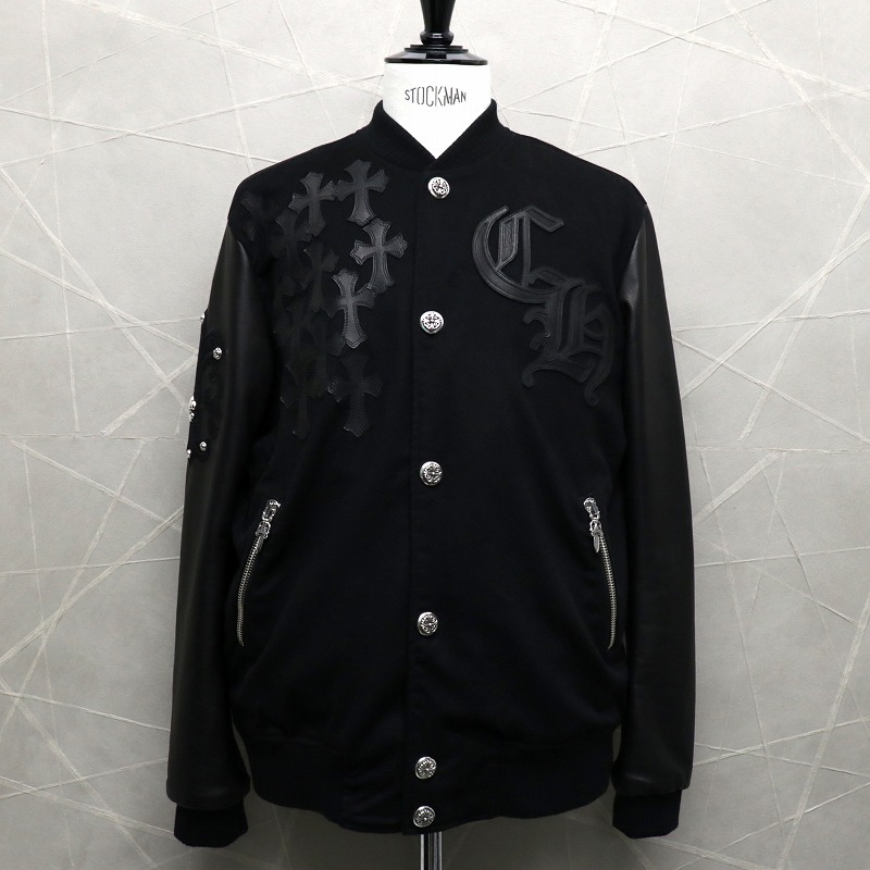 楽天市場】クロムハーツ【CHROMEHEARTS】Letterman Jacket/レターマン