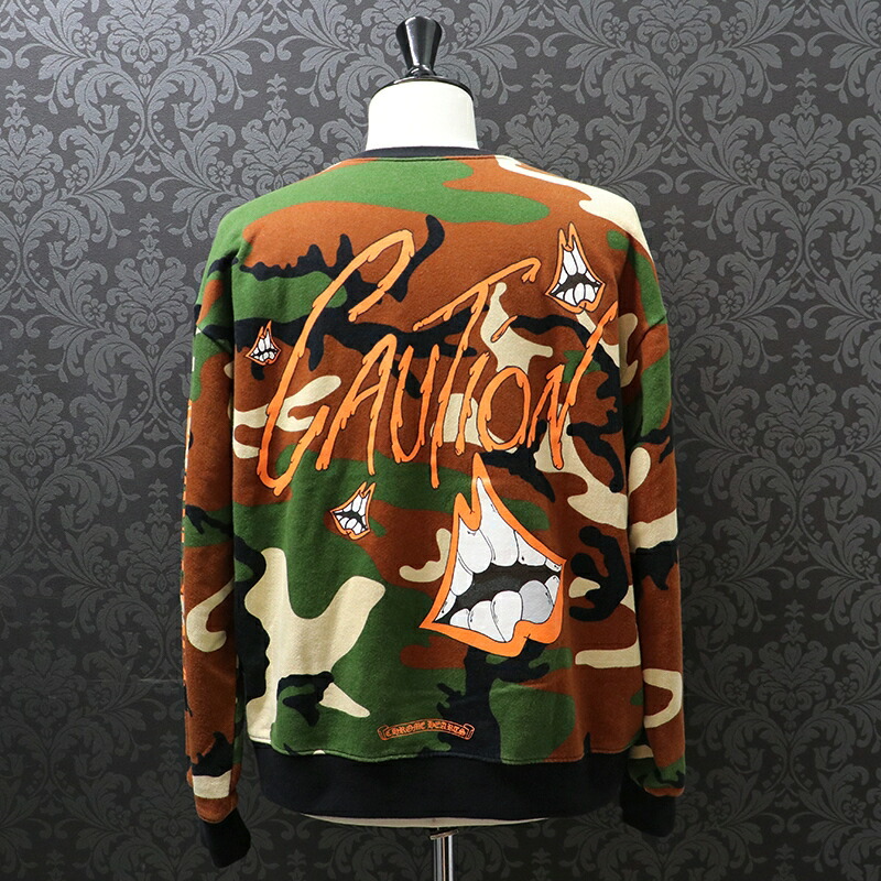 楽天市場】CHROME HEARTSMATTY BOY Caution Crewneckクロムハーツ