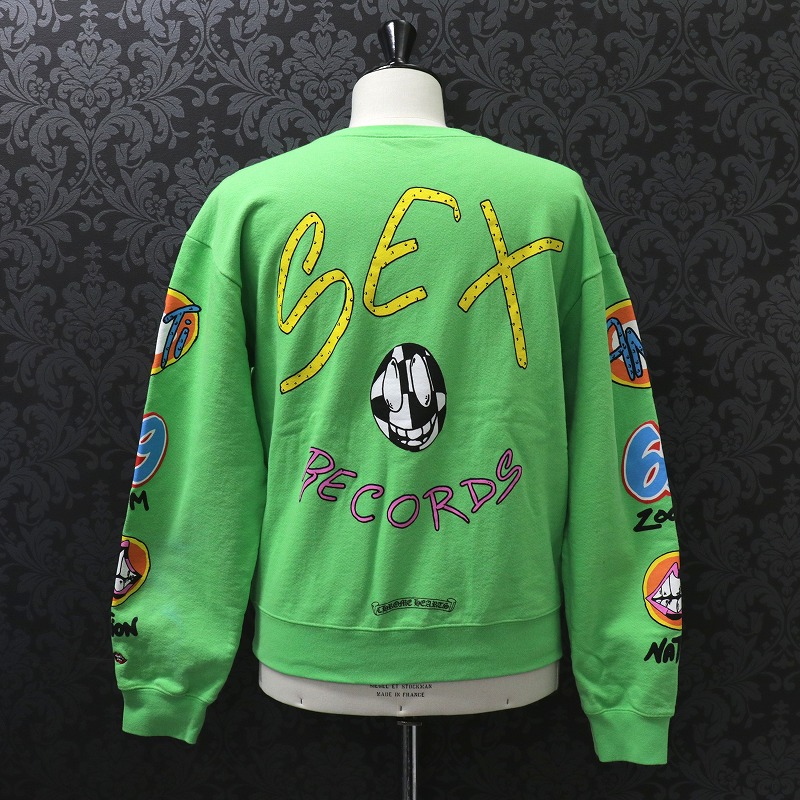 楽天市場】CHROME HEARTS×MATTY BOY 99 EYES CHOMPER SWTSHRT