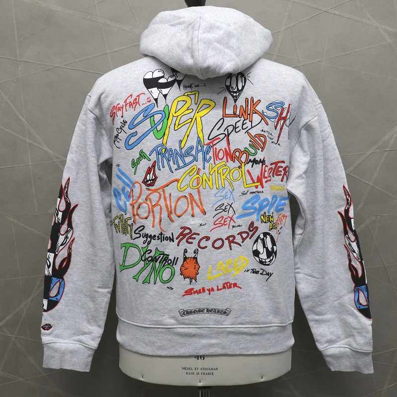 クロムハーツ マッティボーイ ブレイン パーカー グレー　Mサイズ 楽天市場】クロムハーツ【CHROMEHEARTS】matty boy/マティボーイ