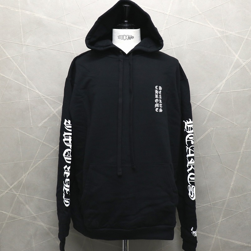 クロムハーツ　ジップパーカー　ダガー　ブラックフルジップフーディ CHROME HEARTS クロムハーツ OLD Dagger Zip Hoodie オールド