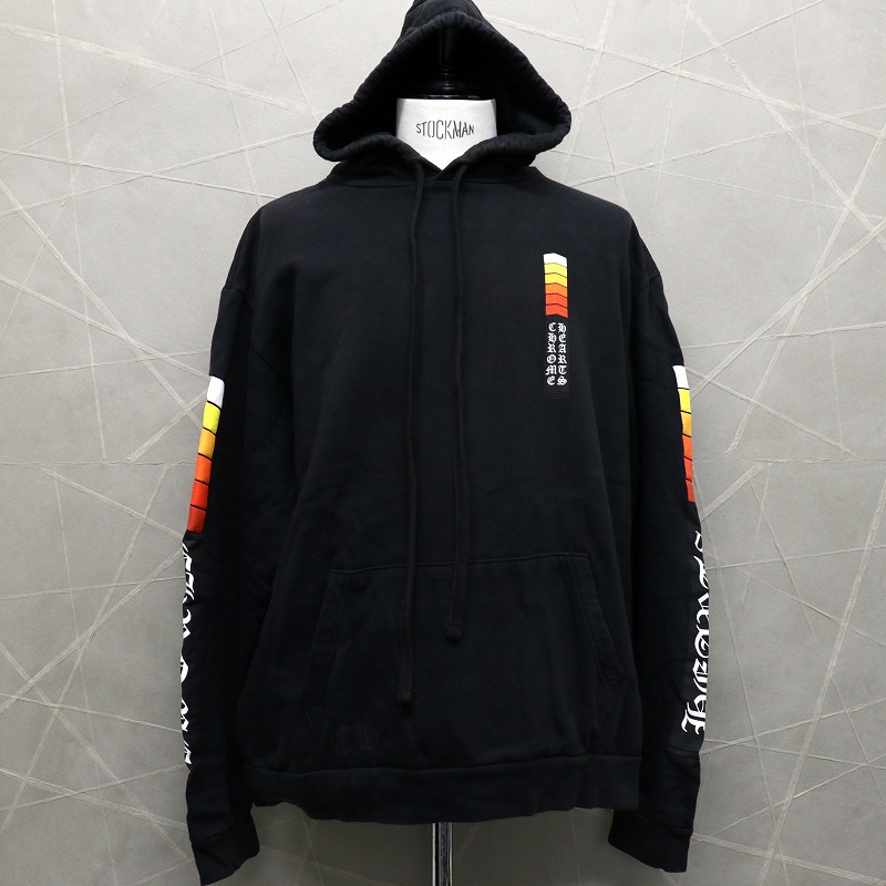 ★人気★【Chrome Hearts】★Hollywood プルオーバーフーデ.ィ★ クロムハーツプルオーバーパーカーMadeinHollywoodブラック