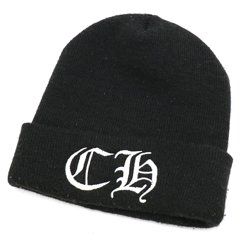 クロムハーツ　ニット帽　クロス　ロゴ　刺繍　ウール 楽天市場】CHROME HEARTS クロムハーツ クロスパッチ カシミア