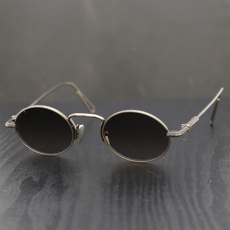 クロムハーツ 【CHROMEHEARTS】黒眼鏡/ CLAPPER/ CH足し加える/鵞鳥メタ/48□23-151【中古】141246