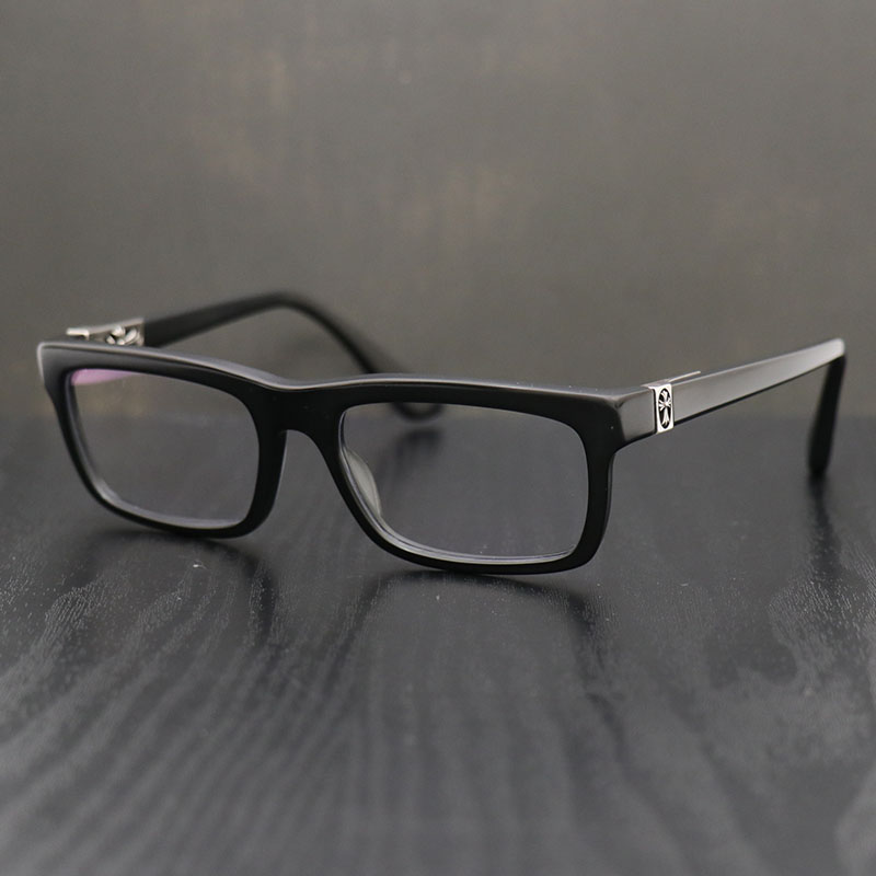 クロムハーツ【CHROMEHEARTS】伊達メガネ / 眼鏡 /PENETRANUS / CHクロス / ブラック / 55口19-143【中古】141804｜ブランド鑑定団