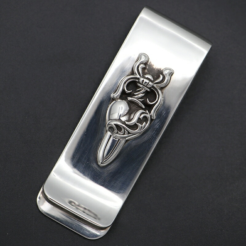 楽天市場】CHROME HEARTS SMALL DAGGER MONEY CLIP クロムハーツ