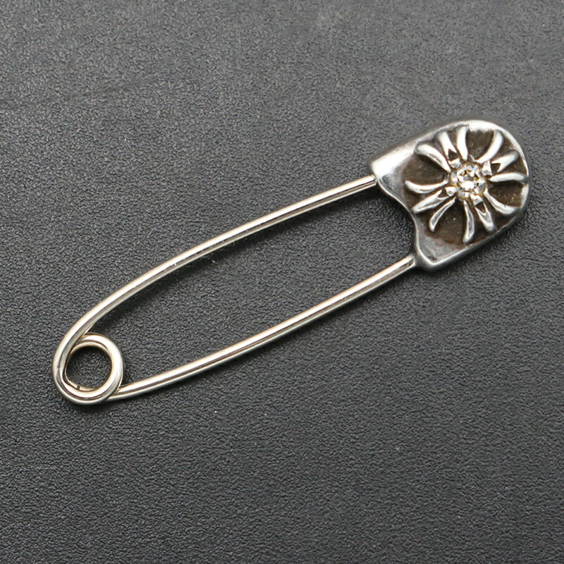 クロムハーツ 【CHROMEHEARTS】【スモール】【金剛石】 セーフティーいの一番/安全ピン/1.88g【中古】133130