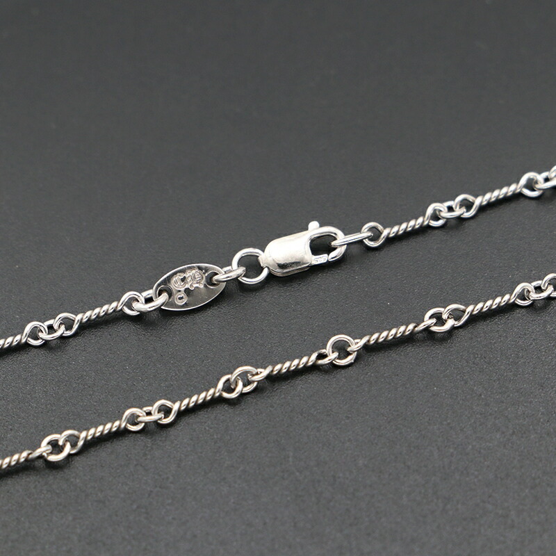 楽天市場】クロムハーツ Chrome Hearts K18wg ツイストチェーン