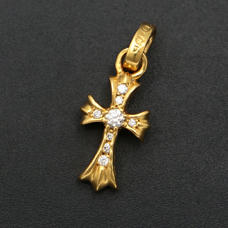 22金 ゴールドハートチャーム CHROME HEARTS HEART CHARM 22K クロムハーツ ハートチャーム 22