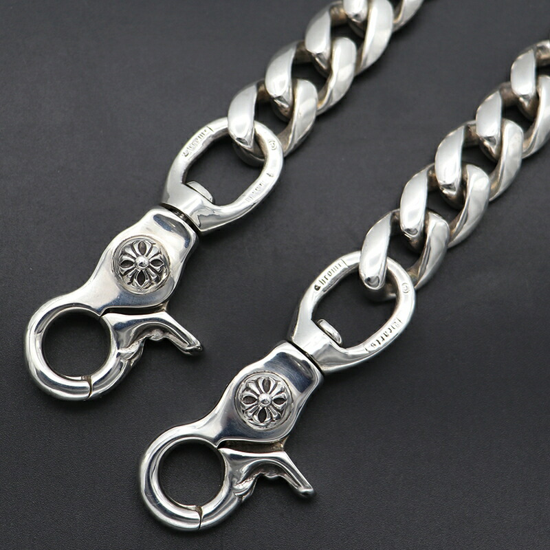 楽天市場】CHROME HEARTS LONG FANCY WALLET CHAIN W/ 2 CLIPS
