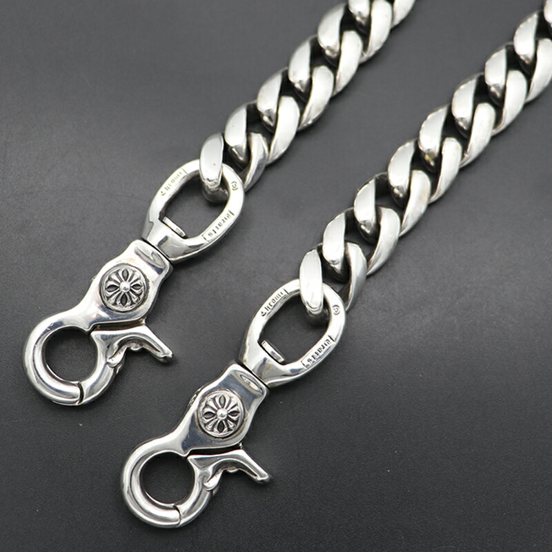 楽天市場】CHROME HEARTS LONG FANCY WALLET CHAIN W/ 2 CLIPS クロム
