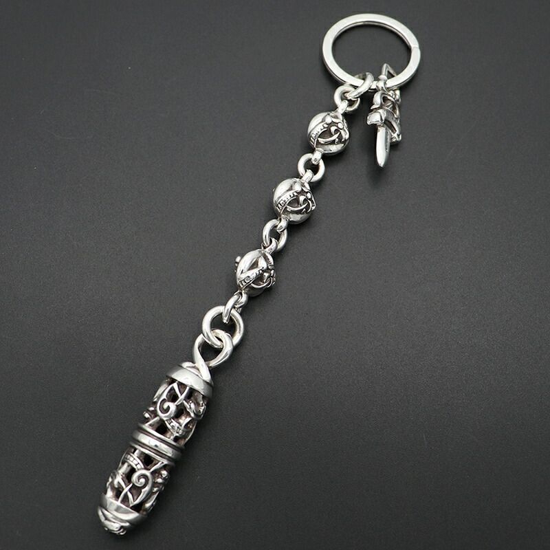 楽天市場】クロムハーツ【CHROMEHEARTS】【ラージ】ローラーキーリング/ダガー/64.2ｇ【中古】102264/102532/102946 :  ブランド鑑定団