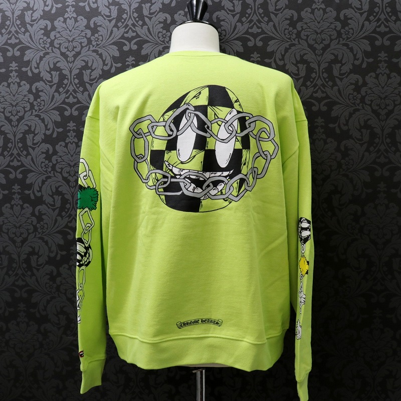 楽天市場】クロムハーツ【CHROMEHEARTS】PPO BRAIN NEW SWTSHRT