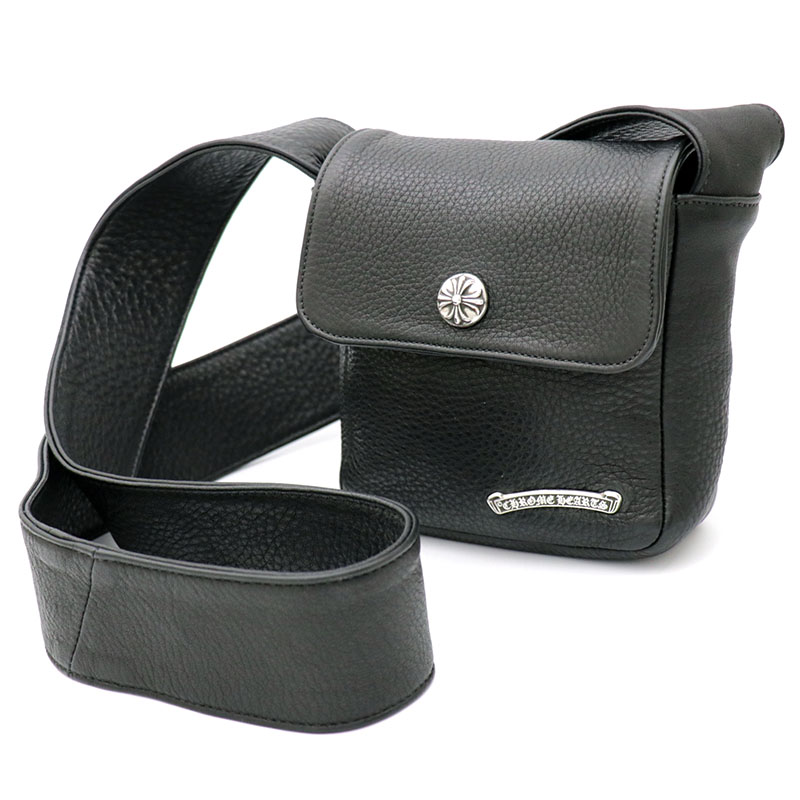 クロムハーツ   BOLO フィリグリークロス装飾レザーショルダーバッグ 中古 GZ11 楽天市場】クロムハーツ BOLOショルダーバッグ フィリグリークロス