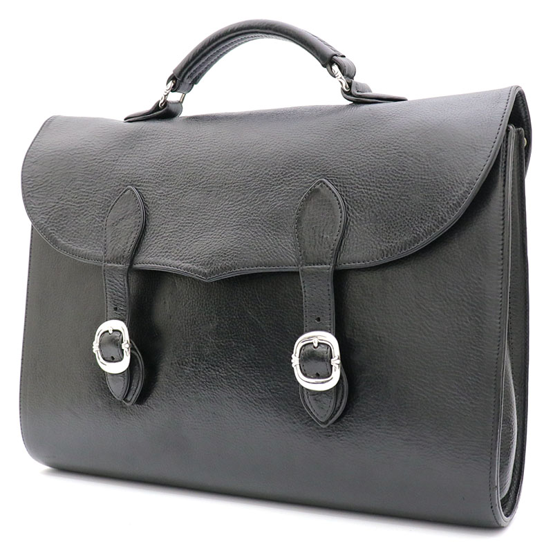 クロムハーツ【CHROMEHEARTS】ブリーフ容れもの/商行為御徒面子/甚だしいなめし革【中古】101725
