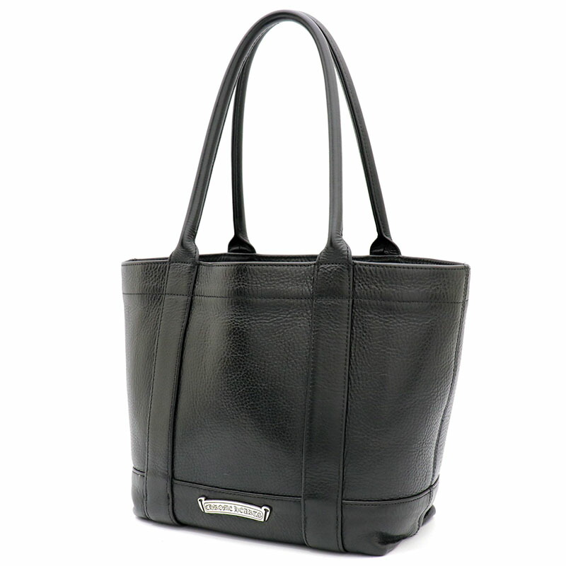 クロムハーツ【CHROMEHEARTS】ミニトート/スクロール下げ札/甚だしいなめし革【中古】142127