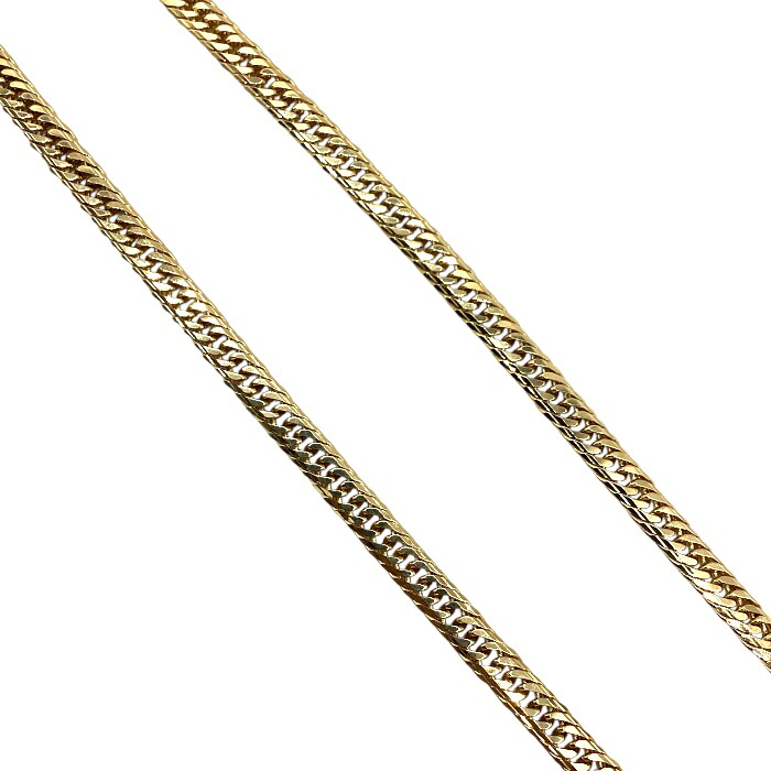 【中古】　喜平　１４Tネックレス　Ｋ１８　ゴールド　金　１４面　トリプル　約２０．５ｇ　約４０ｃｍ　仕上げ済み【楽ギフ_包装選択】｜質屋かんてい局上尾駅前店
