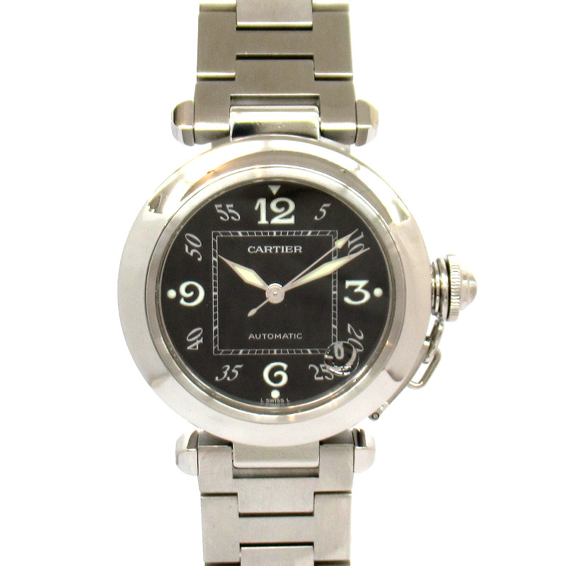 メンズ　レディース時計【中古】　ＣＡＲＴＩＥＲ　カルティエ　パシャＣ　W31043M7　　メンズ　ボーイズ　自動巻き【楽ギフ_包装選択】｜質屋かんてい局上尾駅前店