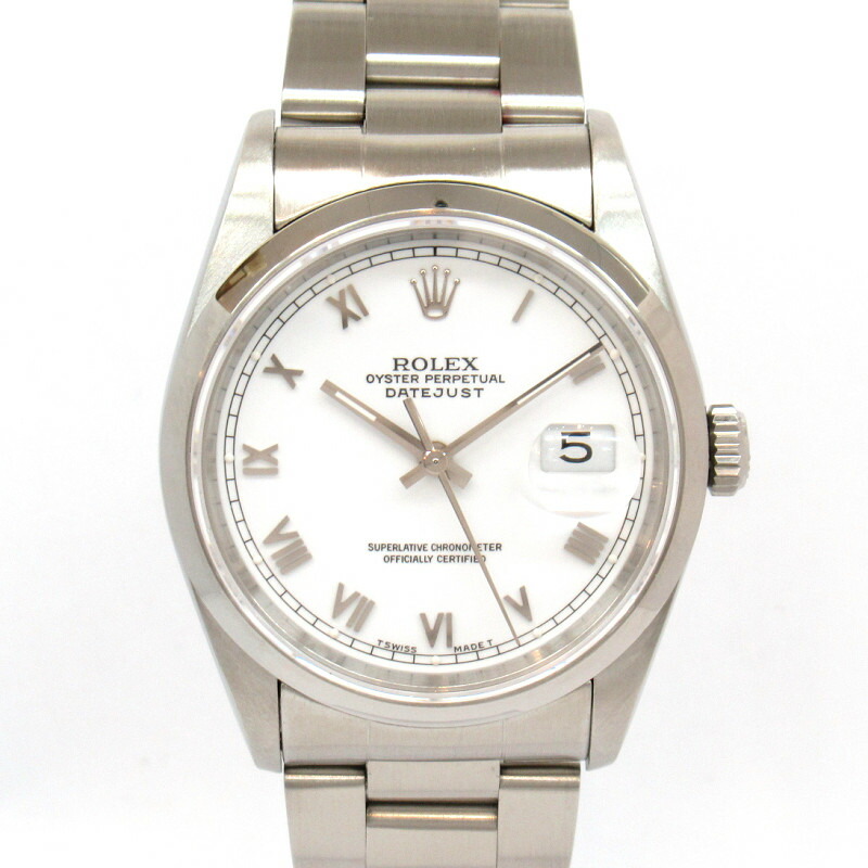 楽天市場】ロレックス Rolex 腕時計 デイトジャスト 16200 F番