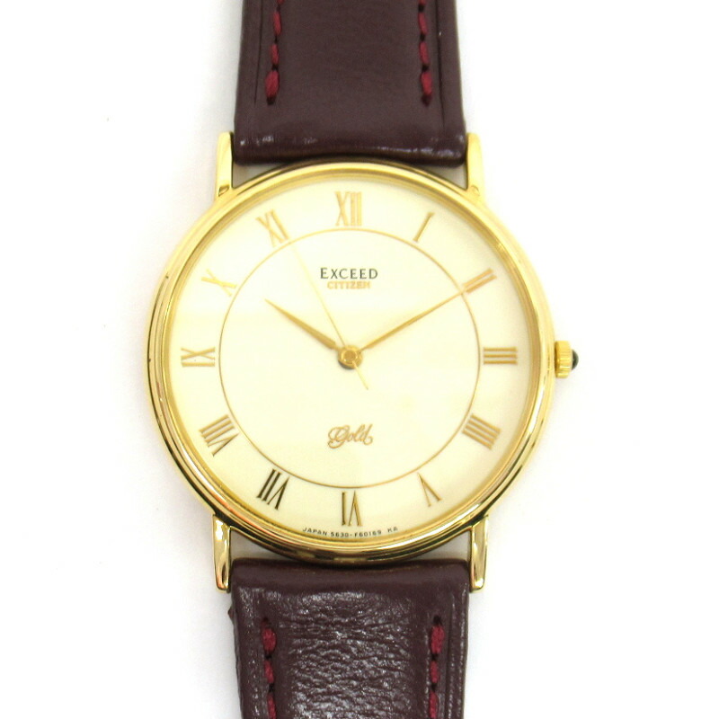 CITIZEN シチズン エクシード 金文字盤 2200-246052 CITIZEN シチズン エクシード 金文字盤 2200-246052 レディース