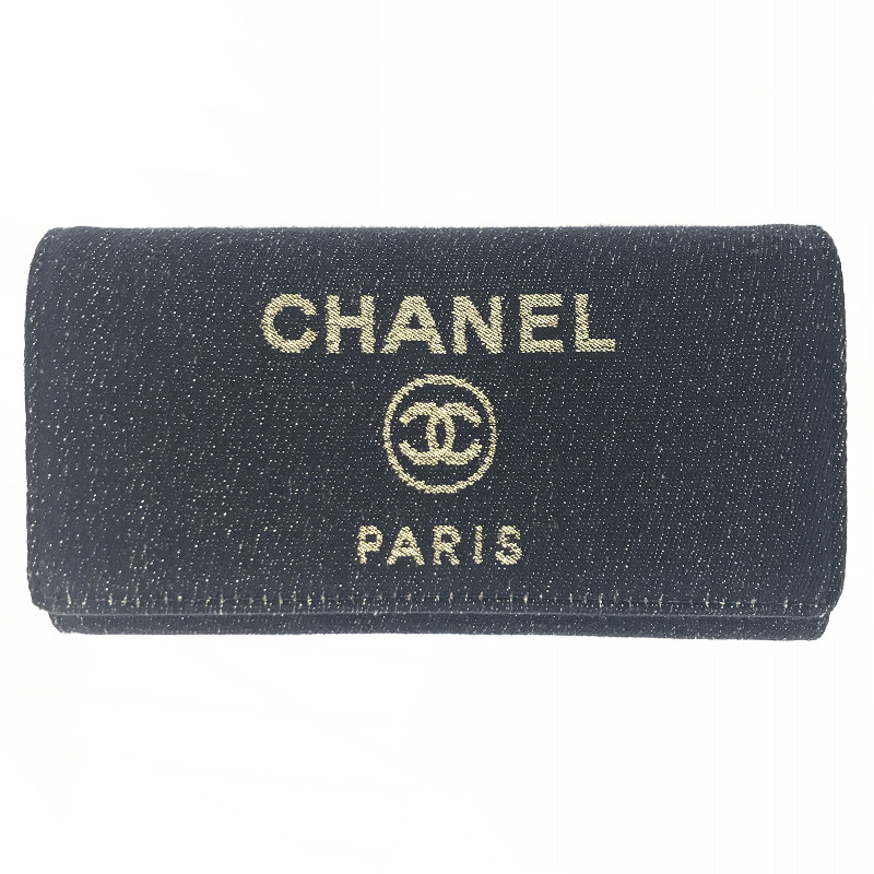楽天市場】【財布】CHANEL シャネル スパークリング デニム 2