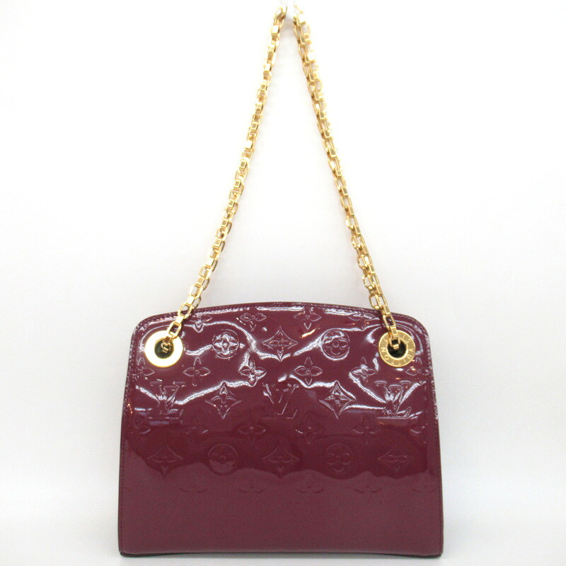 レディース【中古】 LOUIS VUITTON ルイ ヴィトン ヴァージニアPM M90137 ヴェルニ アメジスト ハンドバッグ エナメル パテントレザー【楽ギフ_包装選択】|質屋かんてい局上尾駅前店