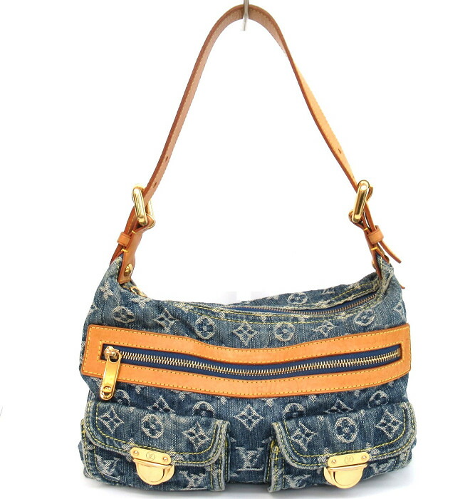 楽天市場】LOUIS VUITTON ルイヴィトン モノグラム デニム バギーPM