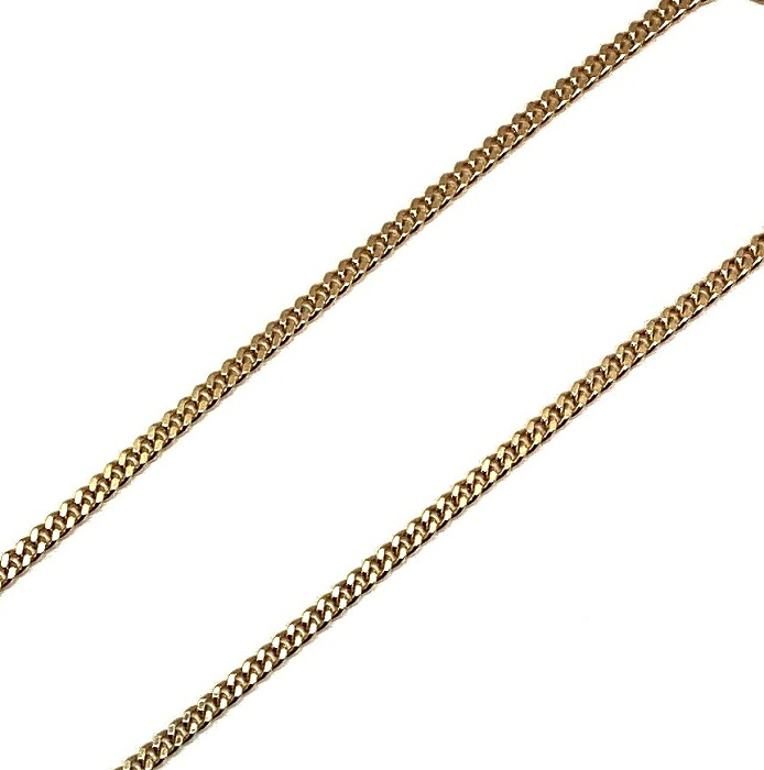 レディース【中古】 　喜平ネックレス 　Ｋ１８　ゴールド　金 　２メンネックレス 　２面 約１０．９ｇ　約４２ｃｍ 【楽ギフ_包装選択】