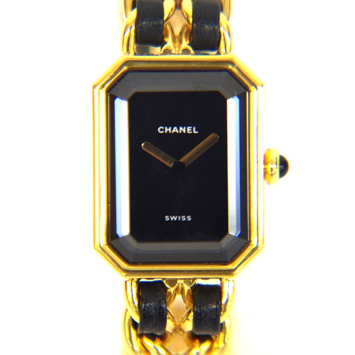 レディース時計【中古】 　ＣＨＡＮＥＬ　シャネル 　H０００１　プルミエール 　Ｍサイズ 　箱　ギャランティーカード付 【楽ギフ_包装選択】