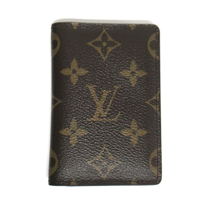 【中古】 　ＬＯＵＩＳ　ＶＵＩＴＴＯＮ 　ルイヴィトン 　 　オーガナイザードゥポッシュ 　M６0502 　モノグラム 　カードケース　パスケース 　名刺入れ 【楽ギフ_包装選択】