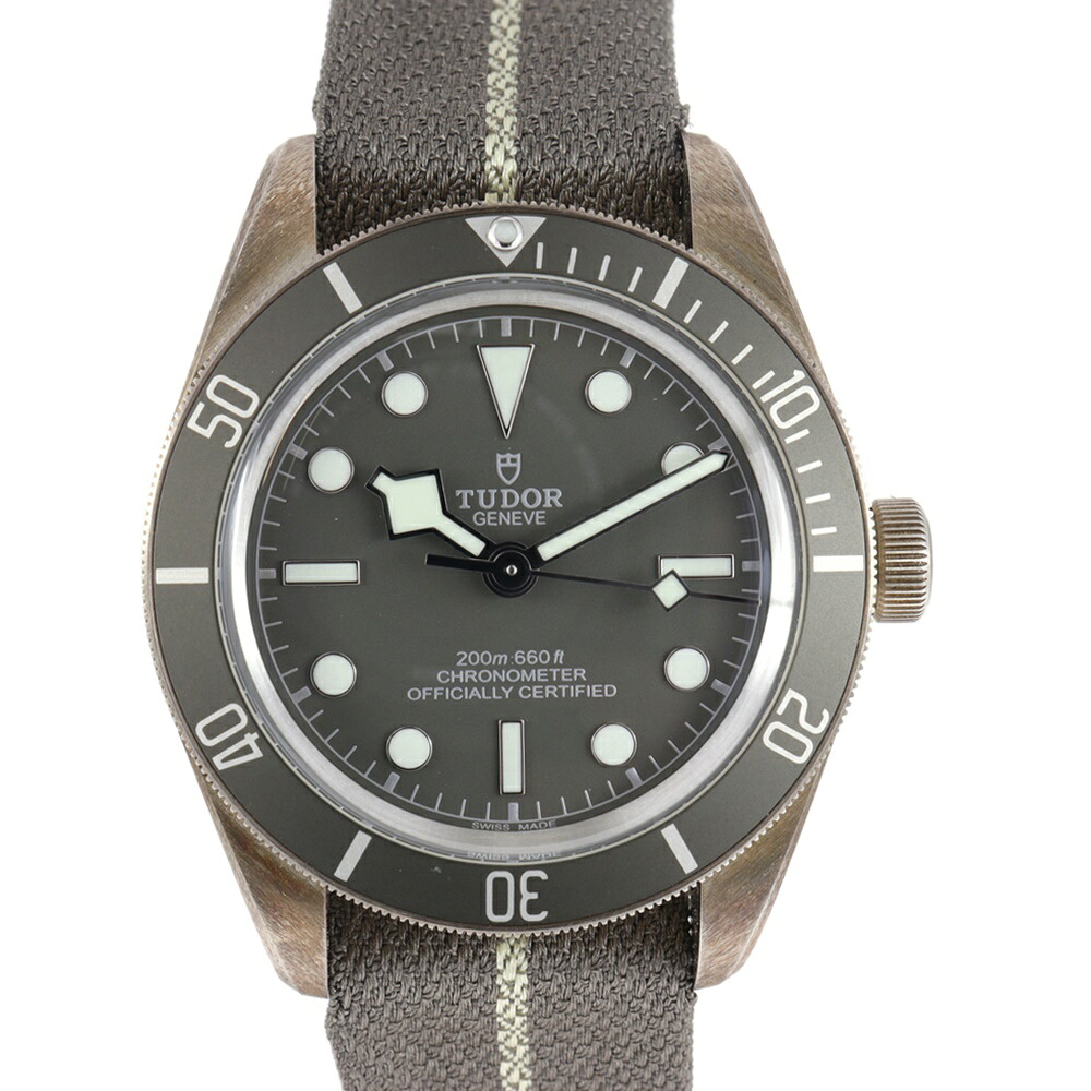 TUDOR 【チュードル/チューダー】 M79010SG ブラックベイ58 925 シルバー925 メンズウォッチ 腕時計 自動巻き 機械式時計 ファブリックストラップ 200M防水 COSC認定 逆回転防止ベゼル トープ文字盤 【中古】 USED-AB 質屋 かんてい局 加古川店 A2300454 007