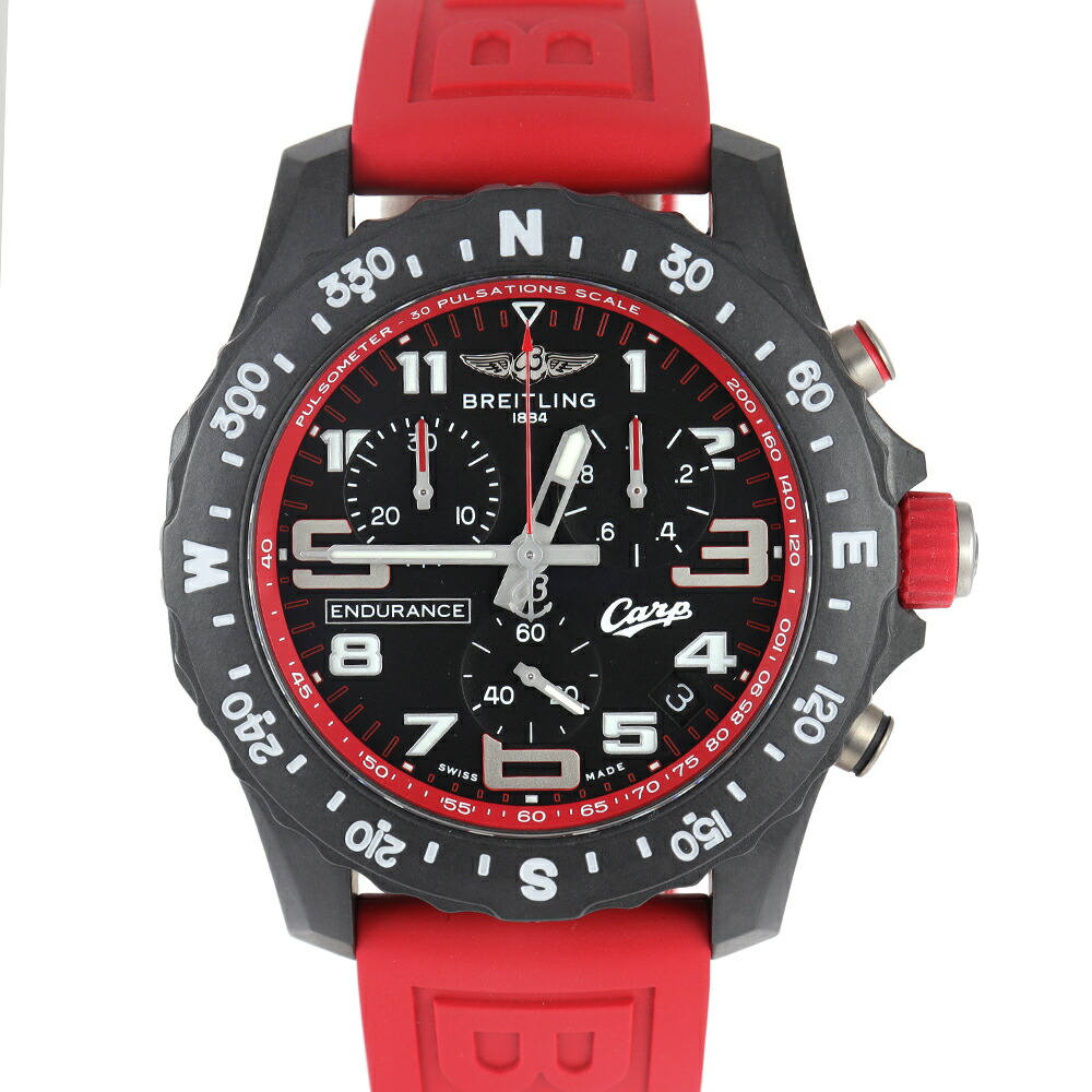 BREITLING 【ブライトリング】 X823101E1B1S1 エンデュランスプロ 広島カープ カープお坊っちゃん 現実制限事項100本 未当て嵌める品 ウォッチ ユニ一発やる 石英 クロノグラフ 【中古】 USED-SS 一六銀行 かんてい局加古川店 A2302891 007