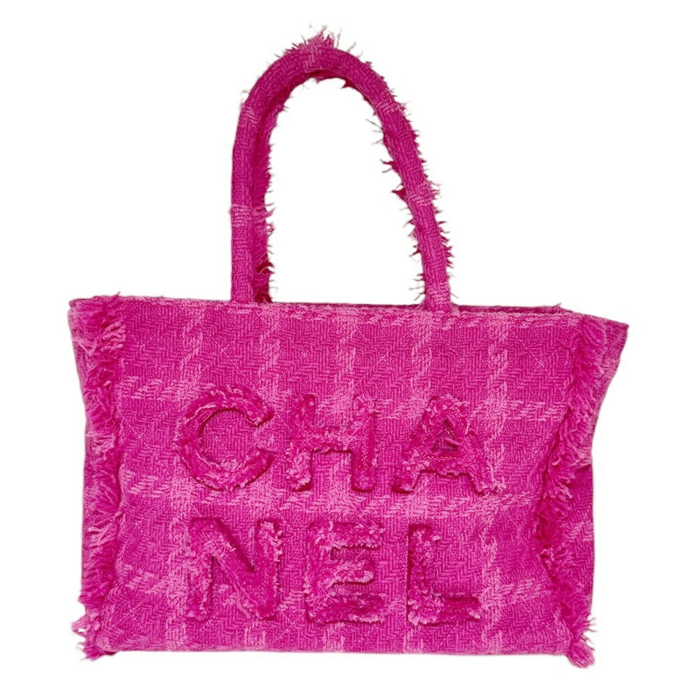 楽天市場】極美品 CHANEL シャネル ツイード ロゴ ジップ