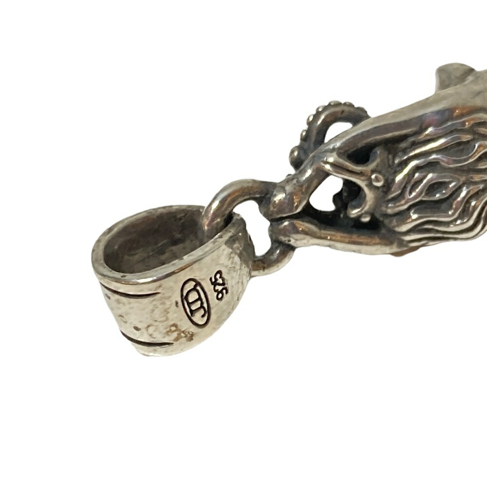 【中古】JustinDavisジャスティンデイビスSPJ116ダンシングガールルビーSV925シルバーネックレストップメンズレディースアクセサリージュエリーUSED-B質屋かんてい局加古川店A22-0960009