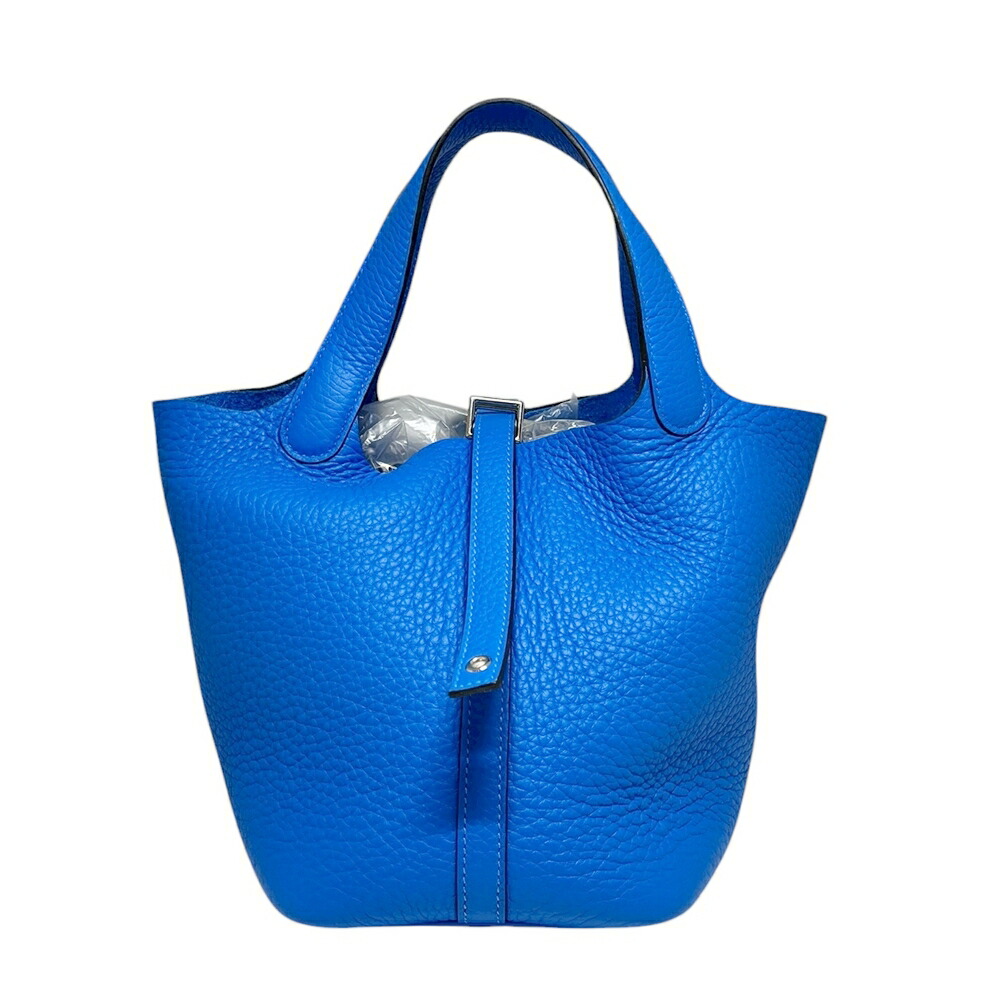 楽天市場】【美品】エルメス 【HERMES】 ピコタンロック18 ブルー