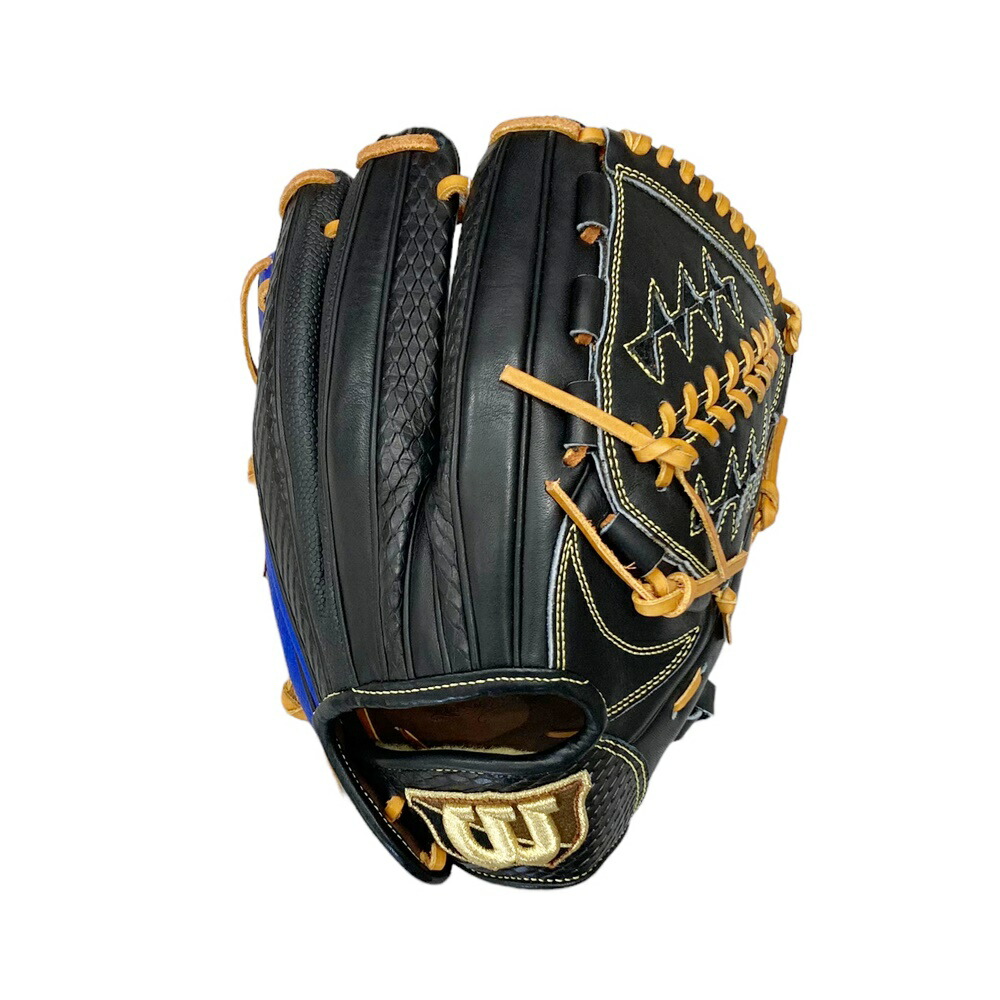 Wilson ウィルソン オーダー グラブ グローブ 左投 一般用 ネイビー Wilson Staff - ウィルソン 軟式オーダーグラブの通販 by nish