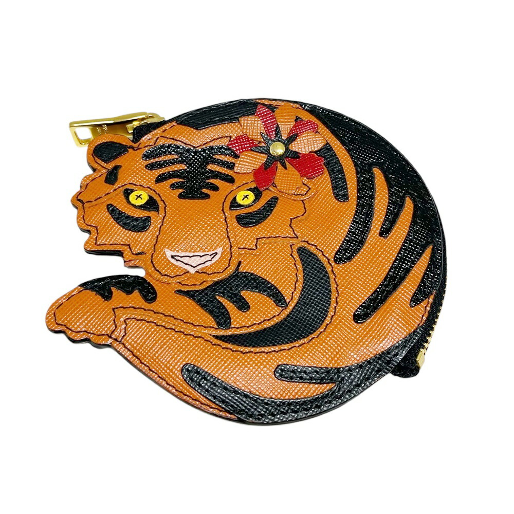 希少！PRADA 迷彩柄 コインケース チェーン付き　美品 楽天市場】PRADA プラダ サイフ・小物 コインケース ポーチ