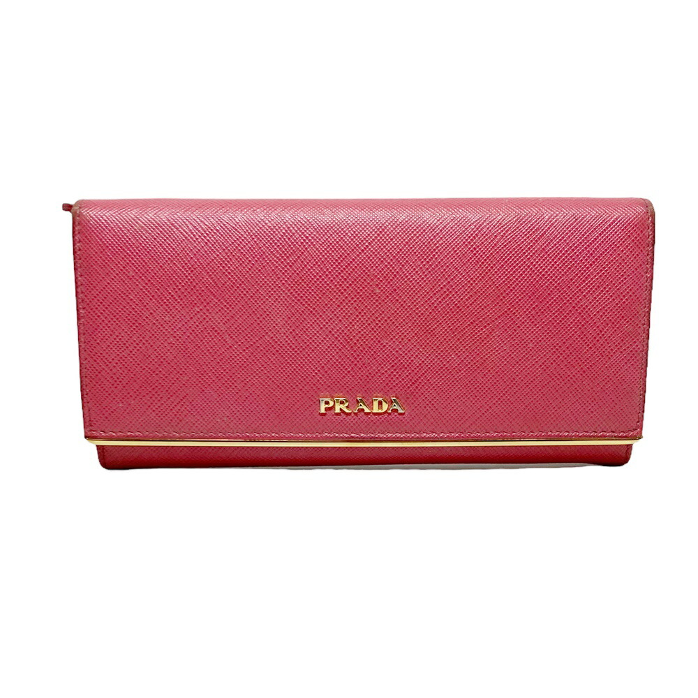 楽天市場】【中古】PRADA プラダ ラウンドファスナー長財布