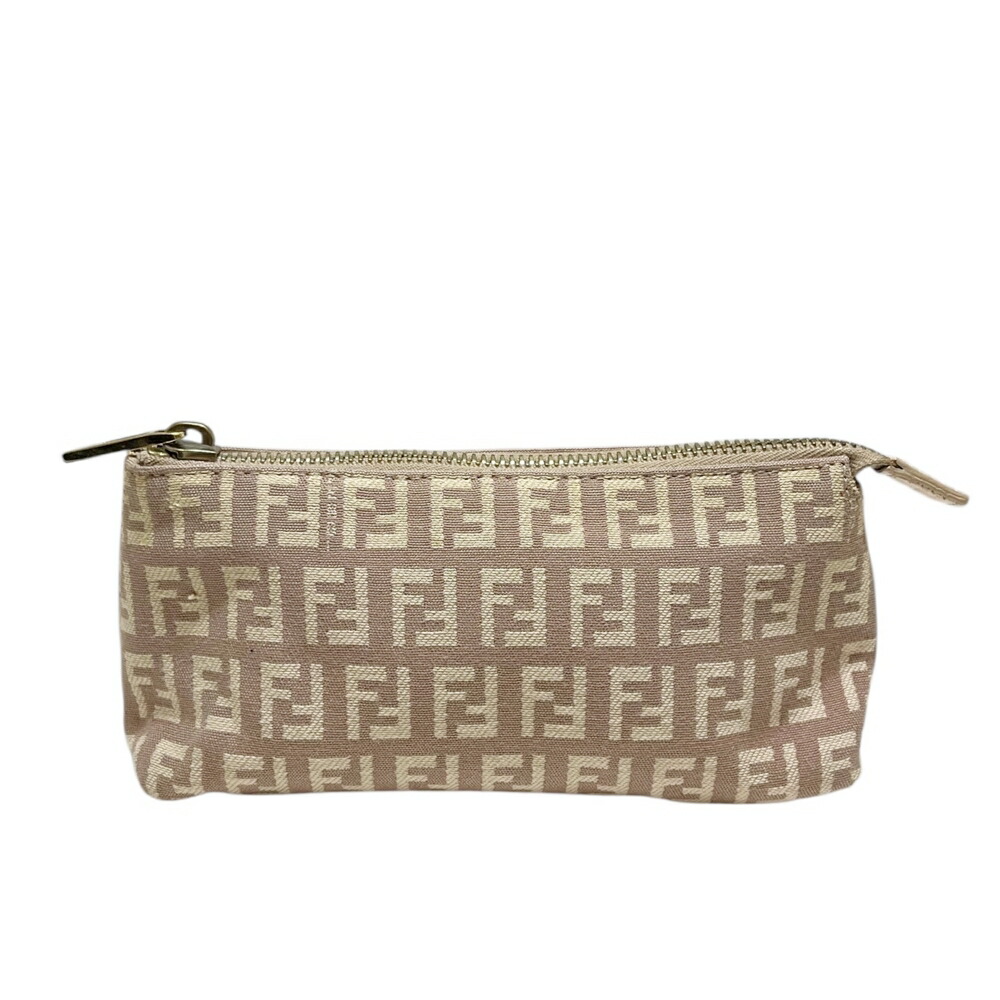 極美品 FENDI マンマバケット ズッカ FF ミニバッグ アクセサリーポーチ 美品☆ FENDI フェンディ マンマバケット ズッカ柄 アクセサリー