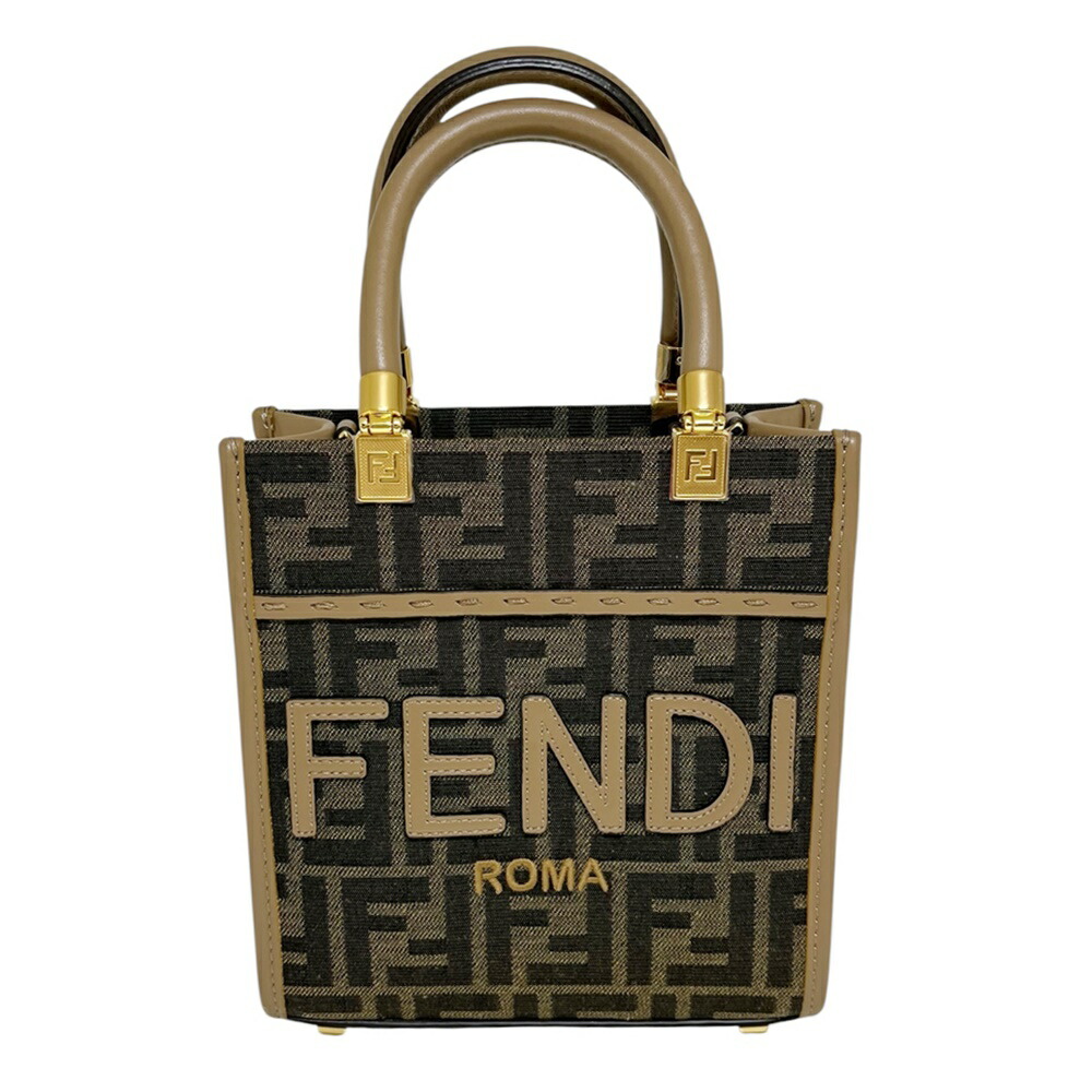 フェンディ　ショルダーバッグ　サコッシュ　ズッカ　ロゴ総柄　ポシェット　美品 楽天市場】FENDI フェンディ ショルダーバッグ 斜め掛けバッグ 肩掛け