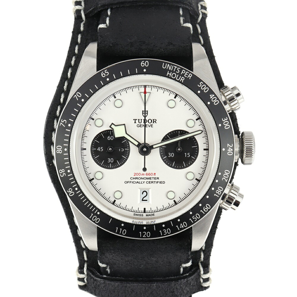 【TUDOR】チューダー 79360N ブラックベイ クロノ 腕時計 自動巻き 防水：200m ブラック/ホワイト パワーリザーブ：約70時間 【中古】 USED-AB 質屋 かんてい局 加古川店 A23-0757 004